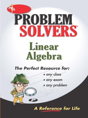 cover image of Linear Algebra Problem Solver (REA)